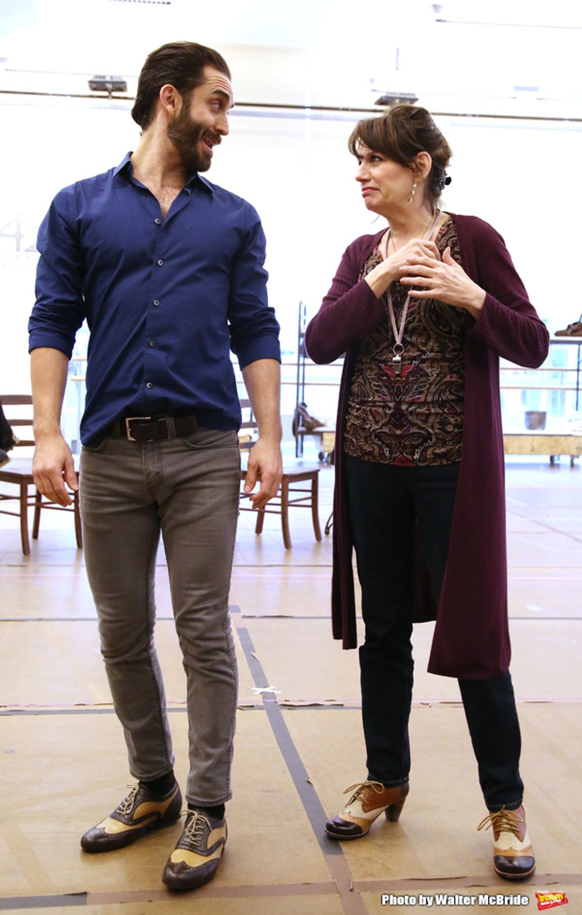 Cooper Grodin and Beth Leavel at 