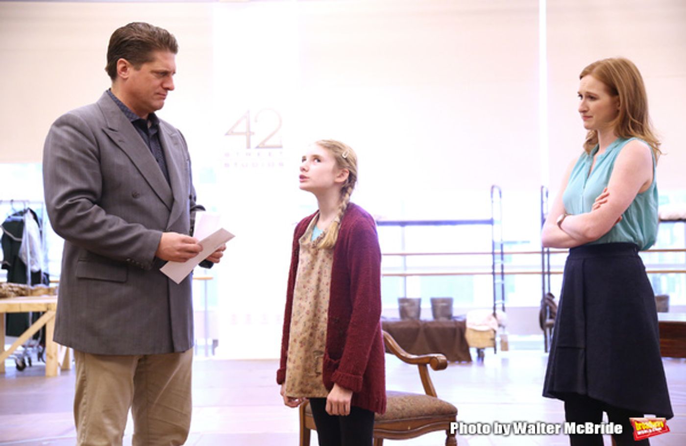 Photo Coverage: In Rehearsal with the Cast of ANNIE at Paper Mill Playhouse!  Image