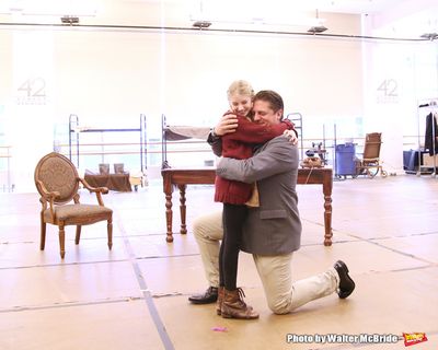Cassidy Pry and Christopher Sieber Photo