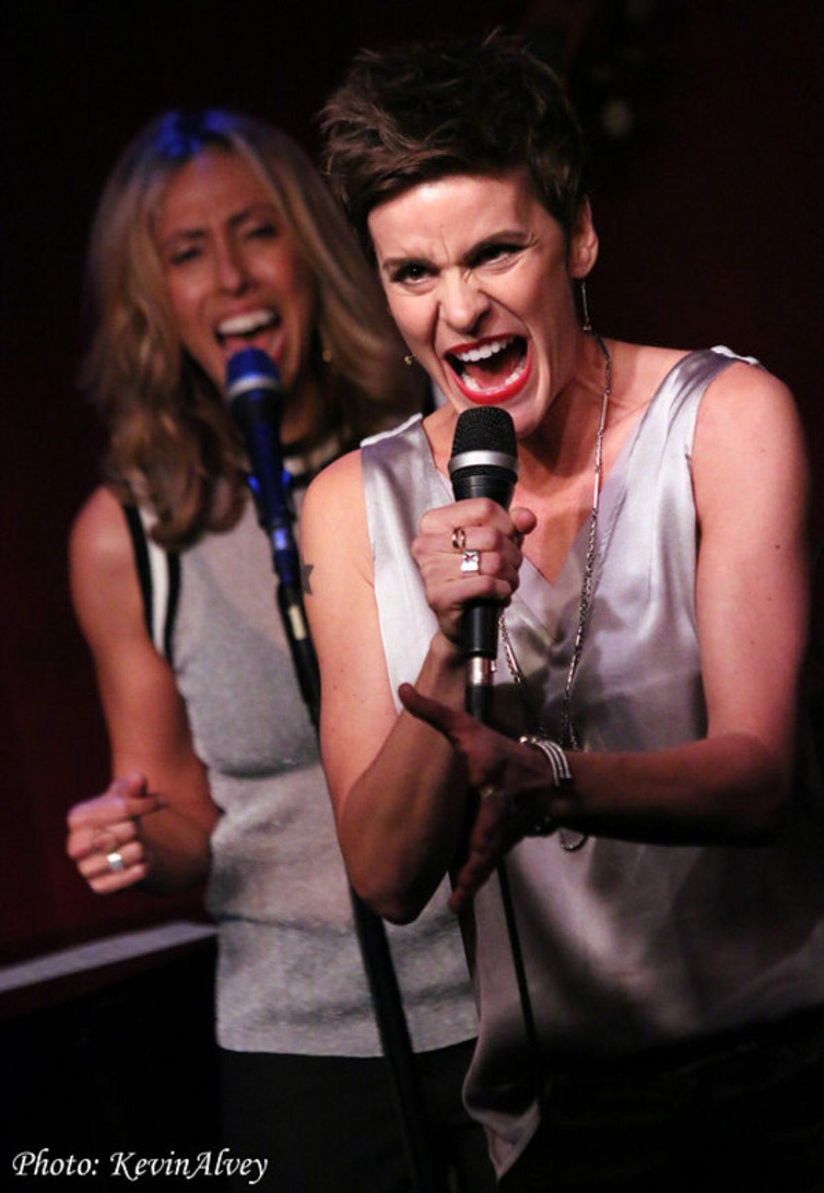 Amanda Green, Jenn Colella at 