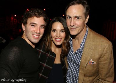 Jarrod Spector, Kelli Barrett, Howard McGillin Photo