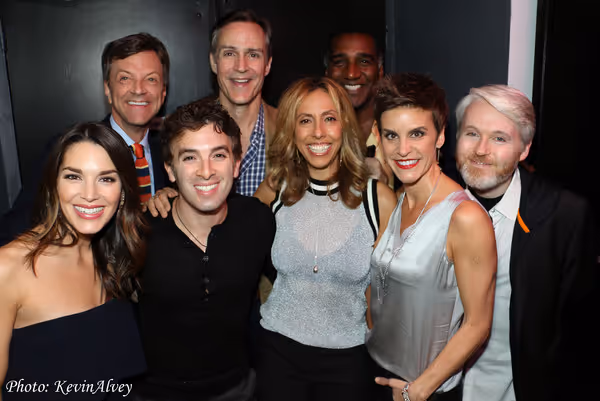 Jim Caruso, Howard McGillin, Norm Lewis, Kelli Barrett, Jarrod Spector, Amanda Green, Photo