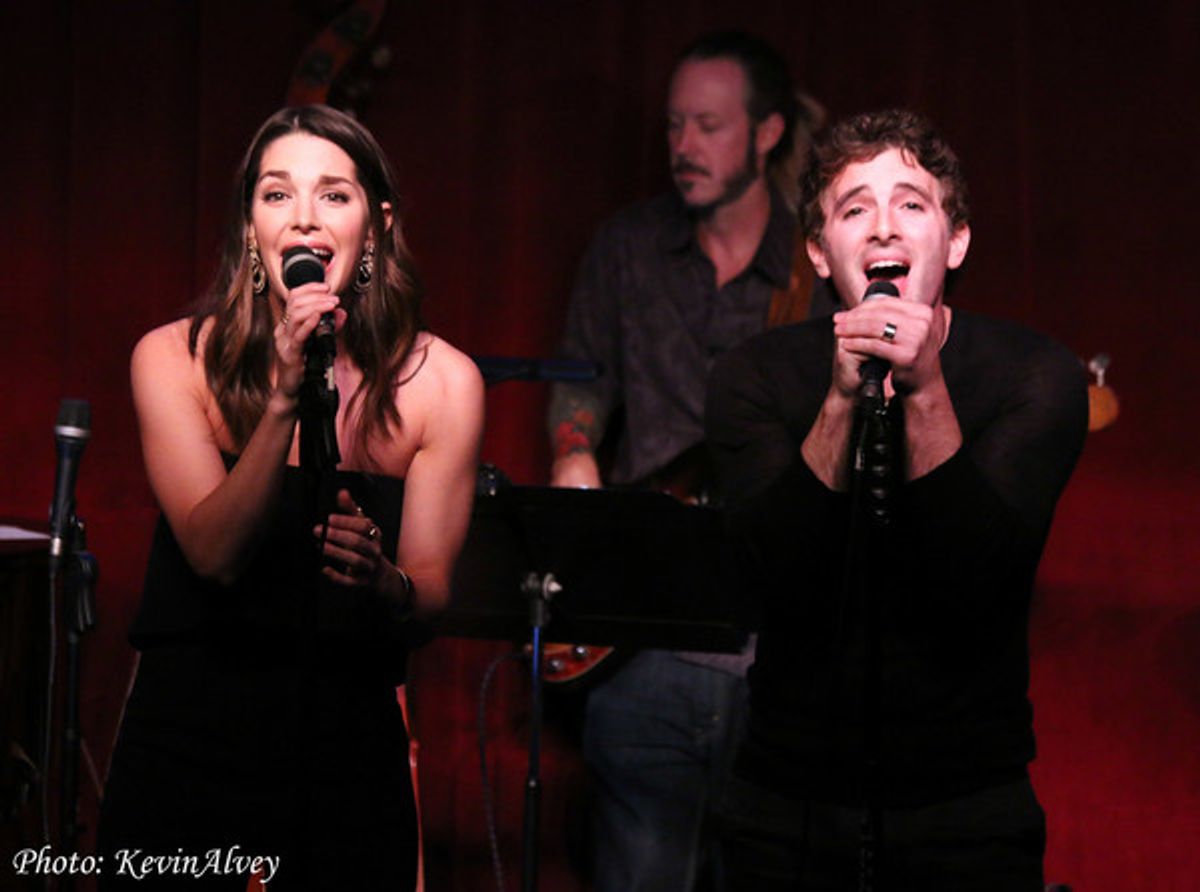 Kelli Barrett, Jarrod Spector at 