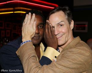 Norm Lewis, Howard McGillin @ BroadwayWorld Norm Lewis, Howard McGillin Photo