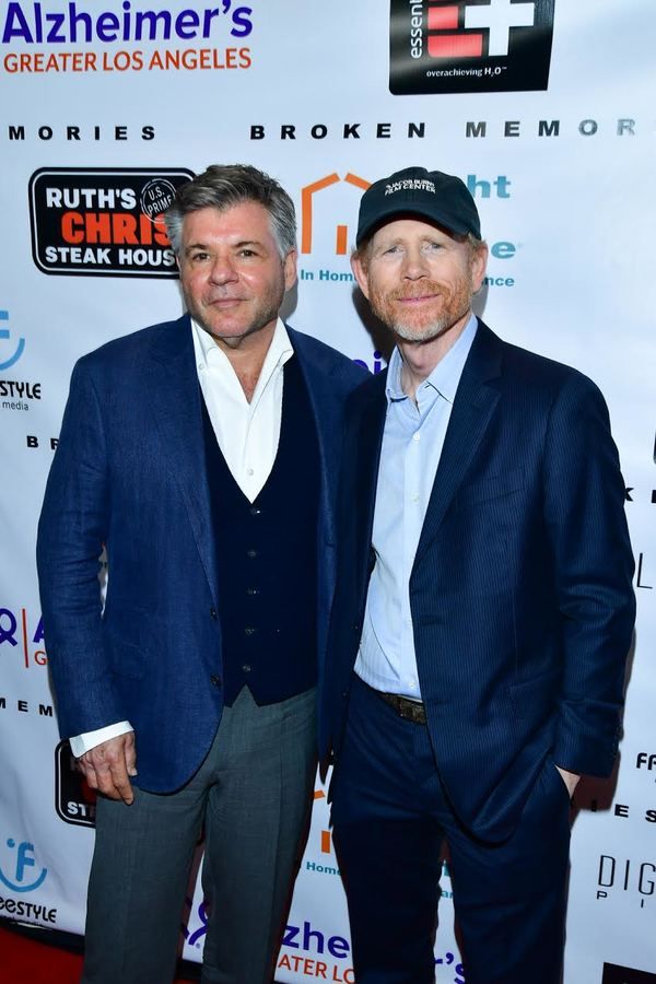 Gary Levinsohn and Ron Howard Photo
