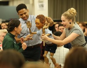 Stacey Yen, Chris Myers, and Nina Grollman @ BroadwayWorld Stacey Yen, Chris Myers, and Nina Grollman Photo