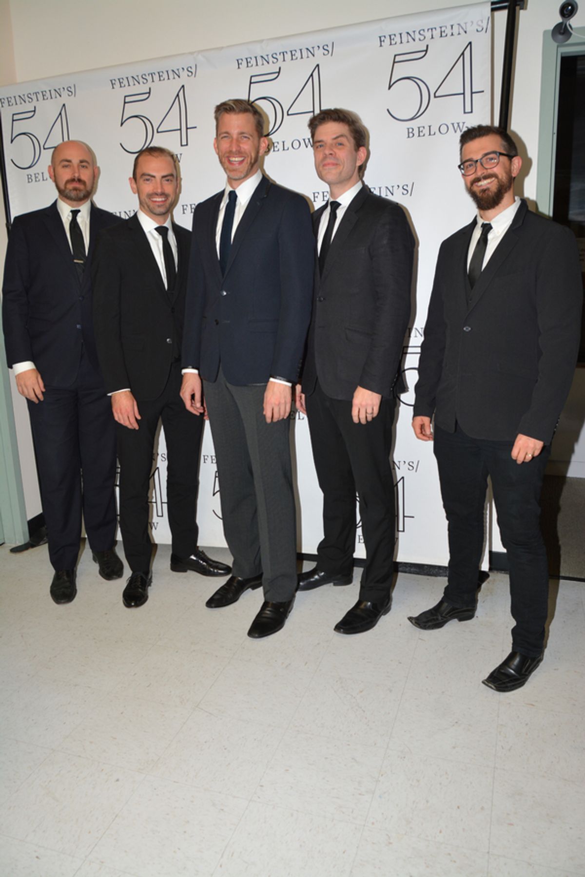 Michael Sailors, James Olmstead, Benjamin Eakeley, Matthew Rybicki and Zachary Eldridge at 