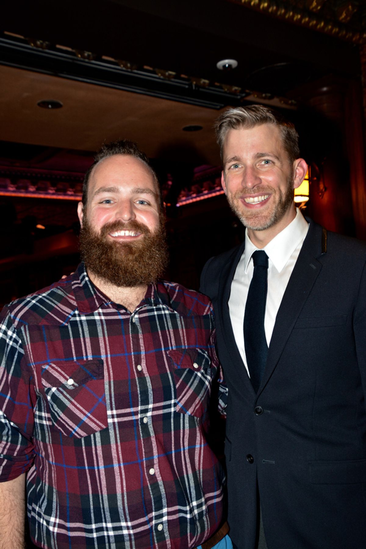 David Clarke and Benjamin Eakeley at 