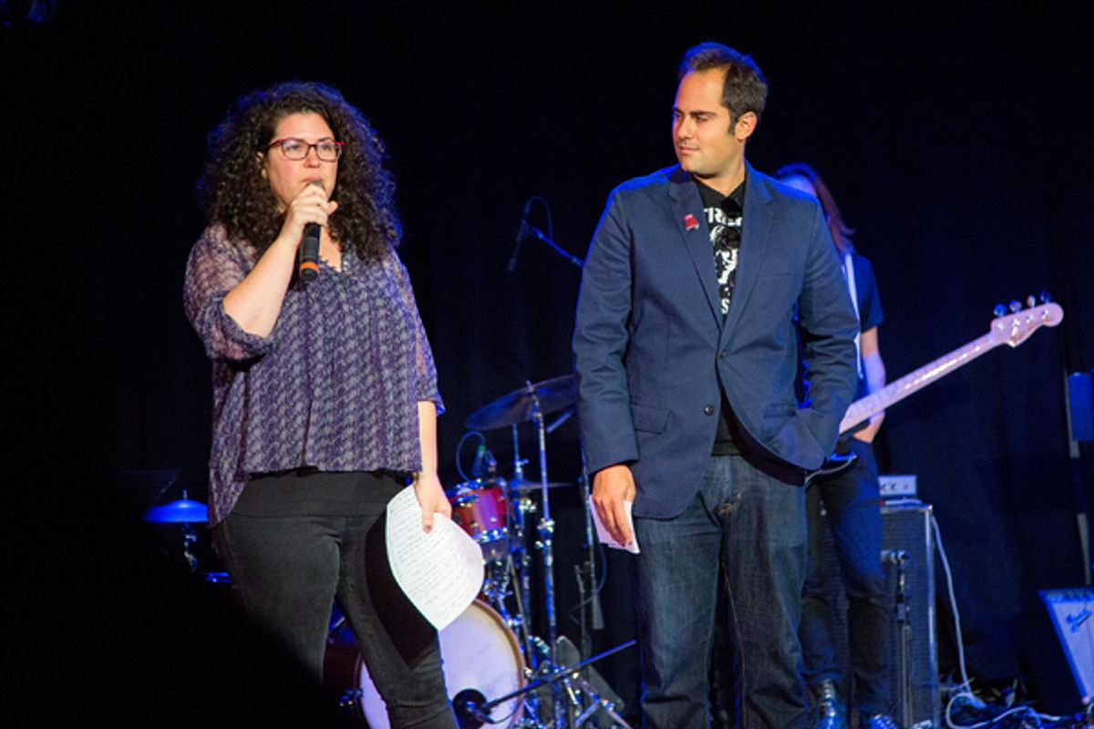 Lindsey Rosin, Jordan Ross at 