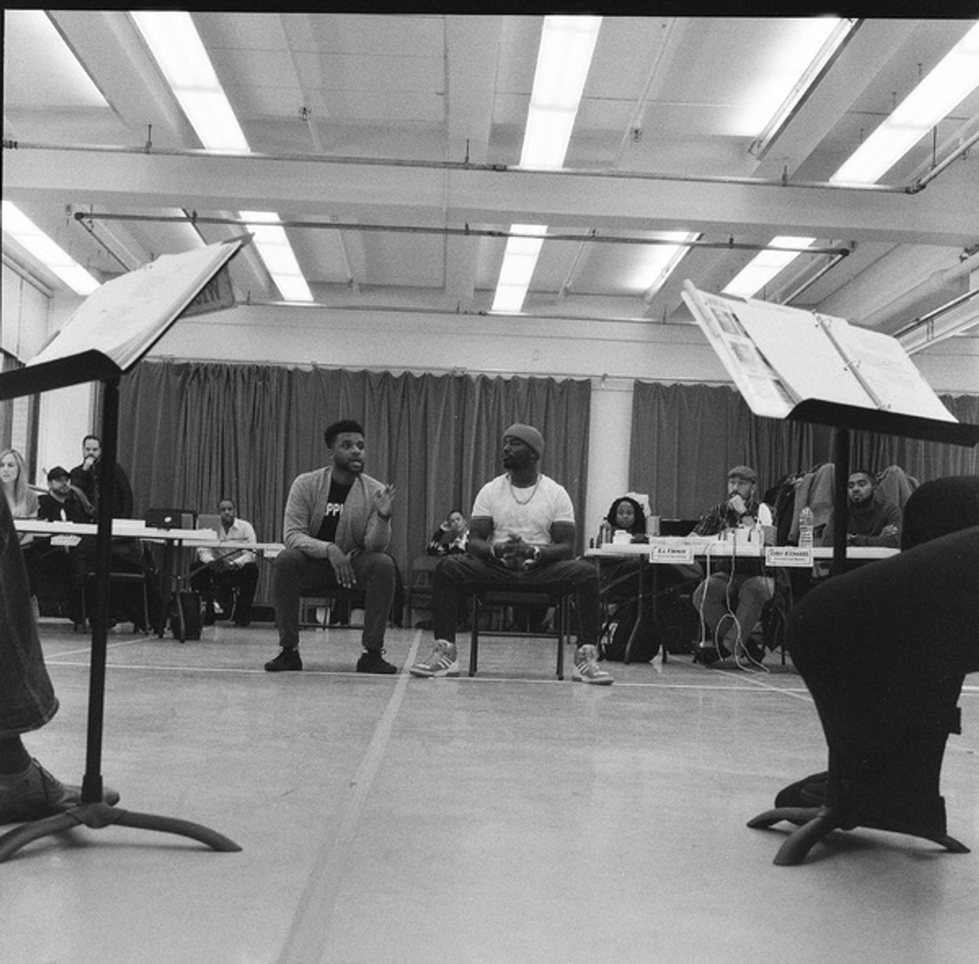 Photo Flash: Taye Diggs and More in Rehearsal for 'THOUGHTS OF A COLORED MAN...' Industry Reading Photo Flash: Taye Diggs and More in Rehearsal for 'THOUGHTS OF A COLORED MAN...' Industry Reading Image