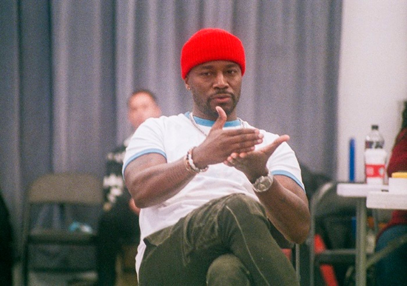 Photo Flash: Taye Diggs and More in Rehearsal for 'THOUGHTS OF A COLORED MAN...' Industry Reading  Image