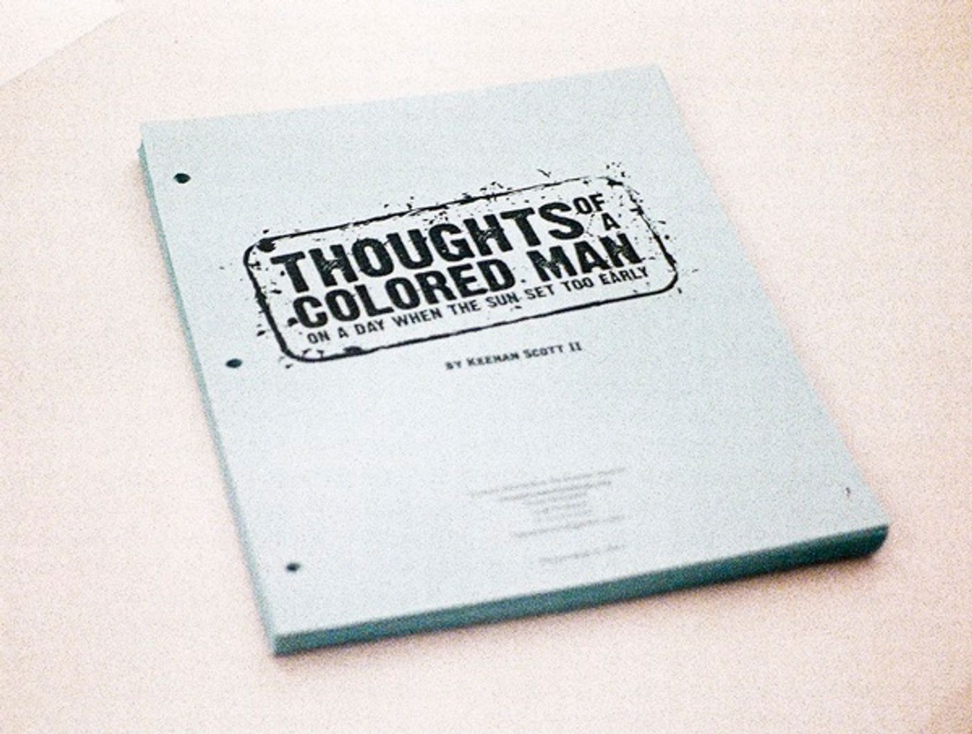 Photo Flash: Taye Diggs and More in Rehearsal for 'THOUGHTS OF A COLORED MAN...' Industry Reading Photo Flash: Taye Diggs and More in Rehearsal for 'THOUGHTS OF A COLORED MAN...' Industry Reading Image