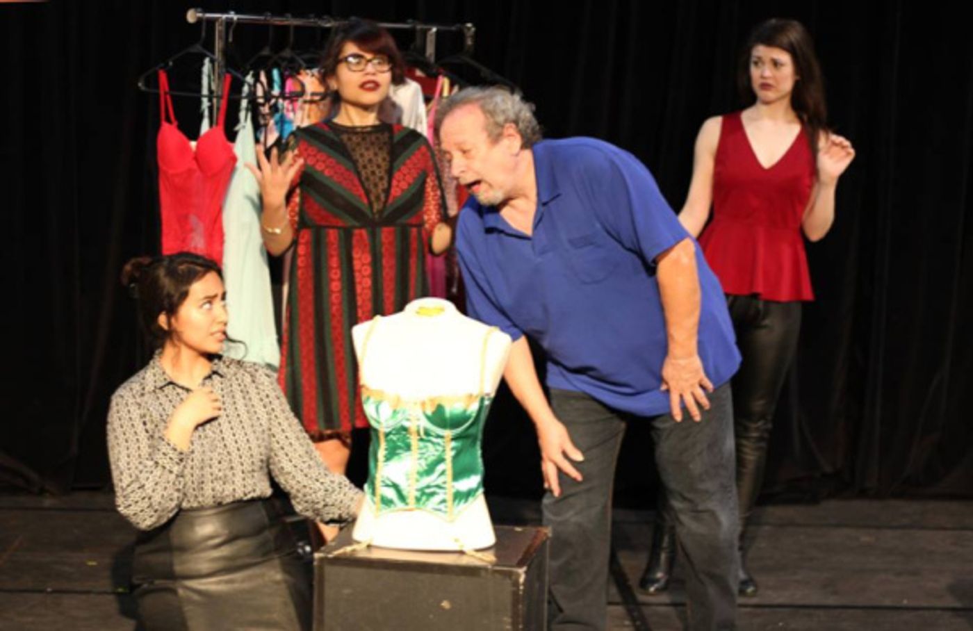 Photo Flash: First Look at Cone Man Running's Holiday Farce OUR CUPS RUNNETH OVER  Image