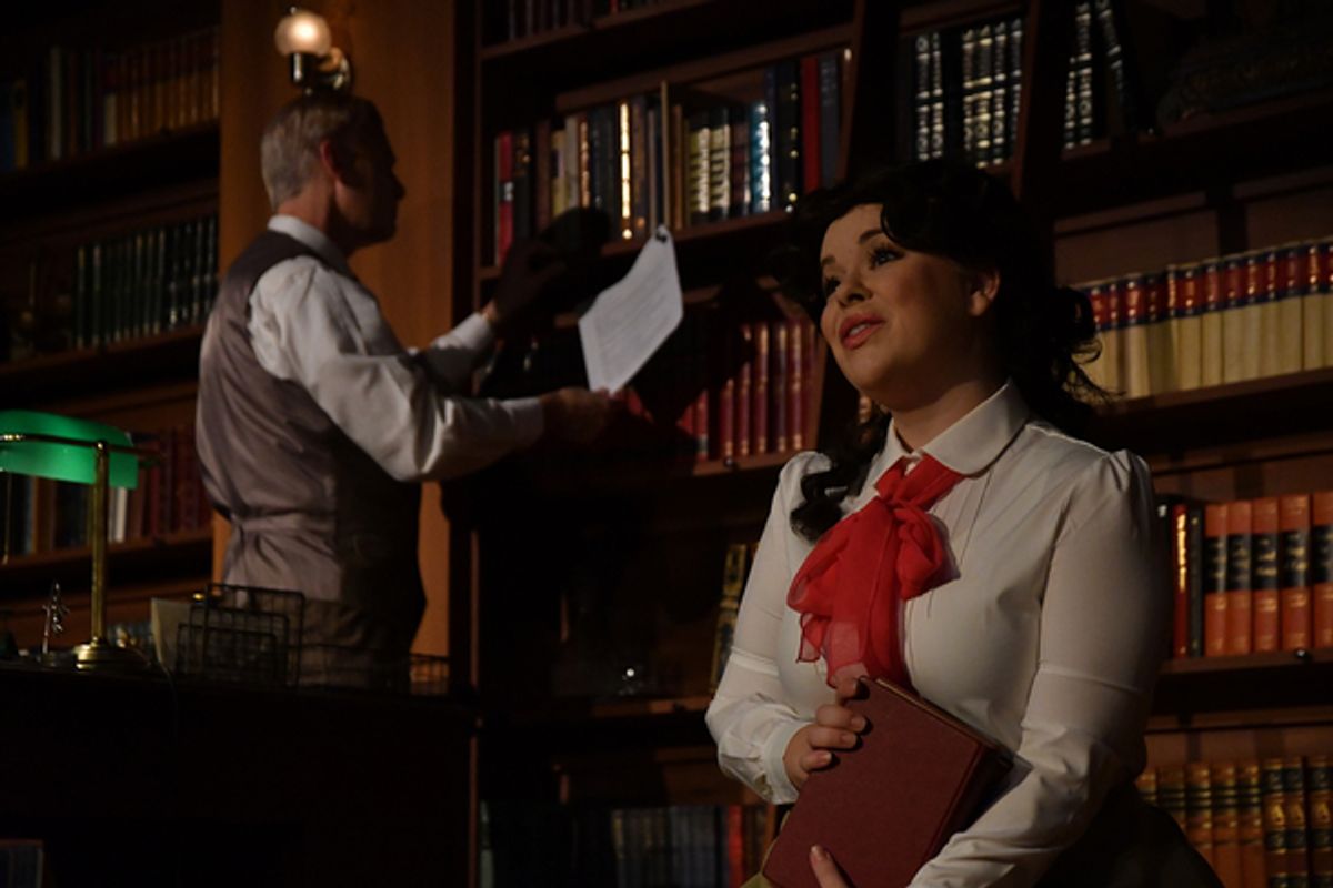 Larry Alexander and Hannah Laird at 