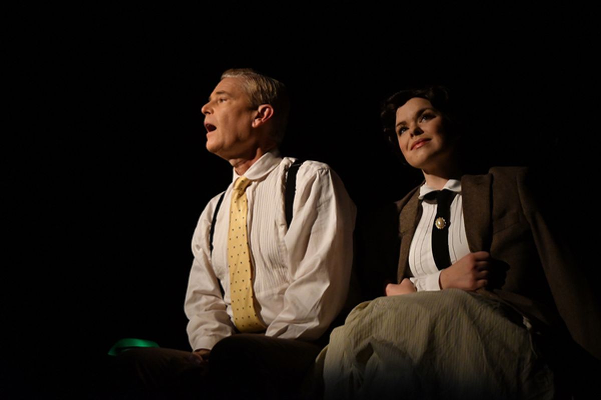 Larry Alexander and Hannah Laird at 