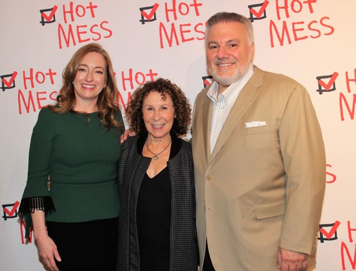 Una Jackman, Rhea Perlman and Jay Alix at 