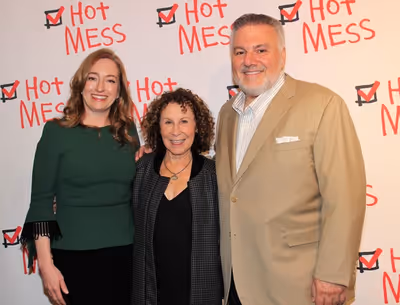 Una Jackman, Rhea Perlman and Jay Alix Photo