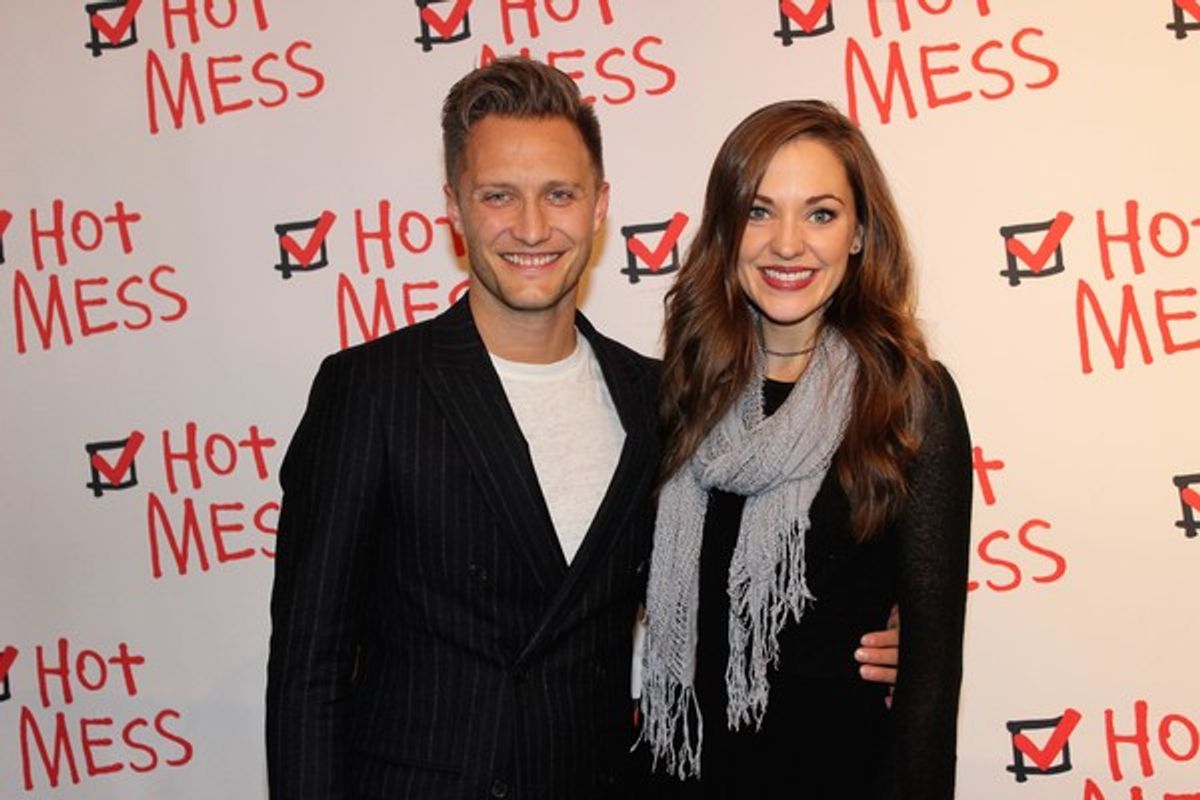 Nathan Johnson and Laura Osnes at 