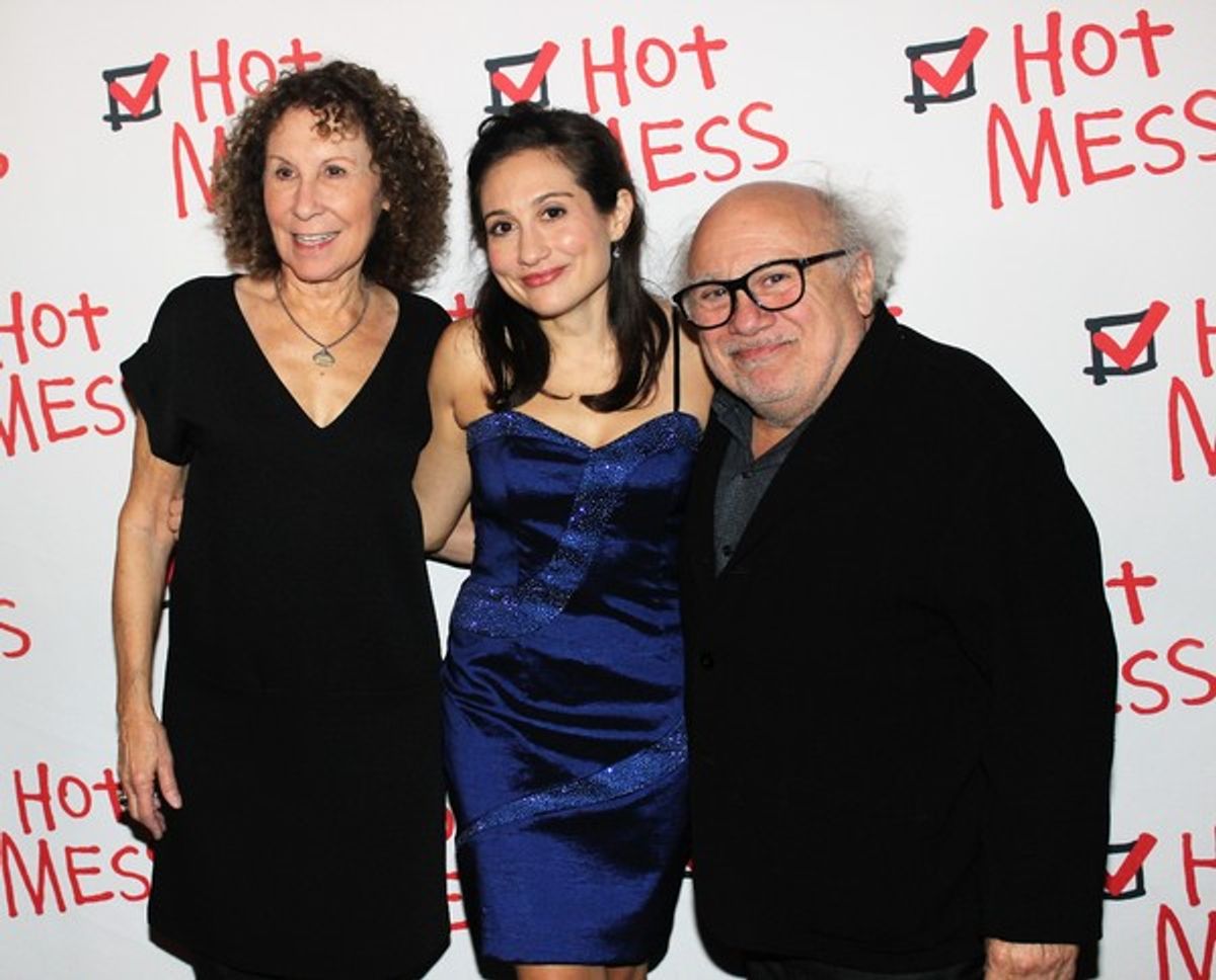 Rhea Perlman, Lucy DeVito and Danny DeVito at 