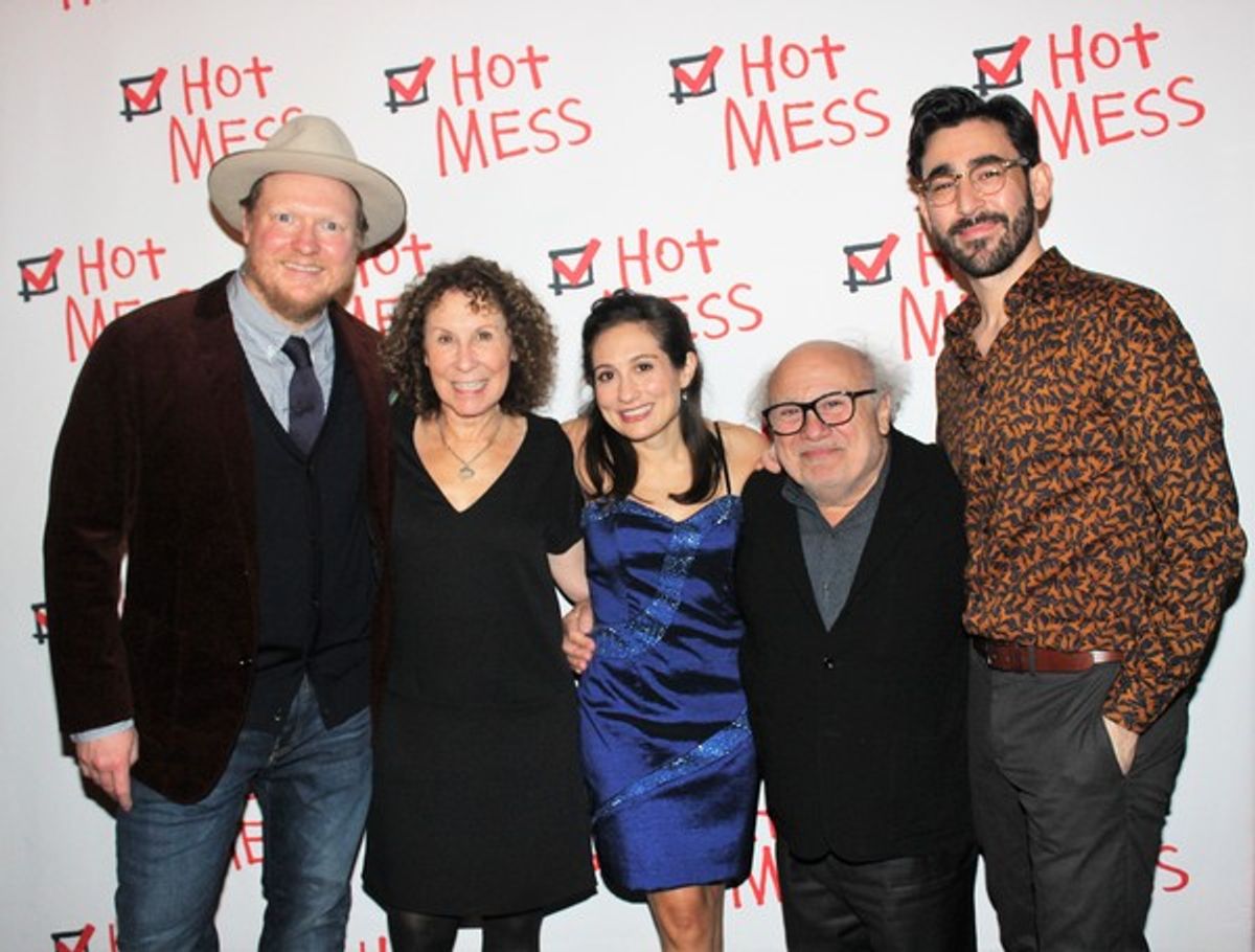 Paul Molinar, Rhea Perlman, Lucy DeVito, Danny DeVito and Max Crumm at 