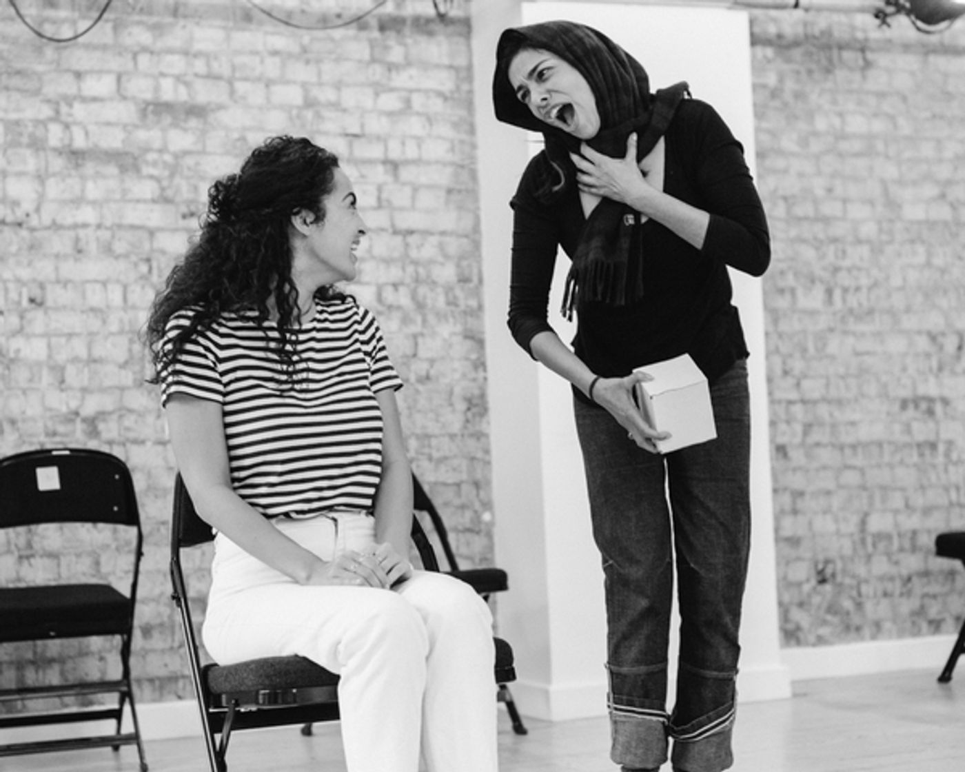 Photo Flash: In the Rehearsal Room for Park Theatre's DAISY PULLS IT OFF  Image