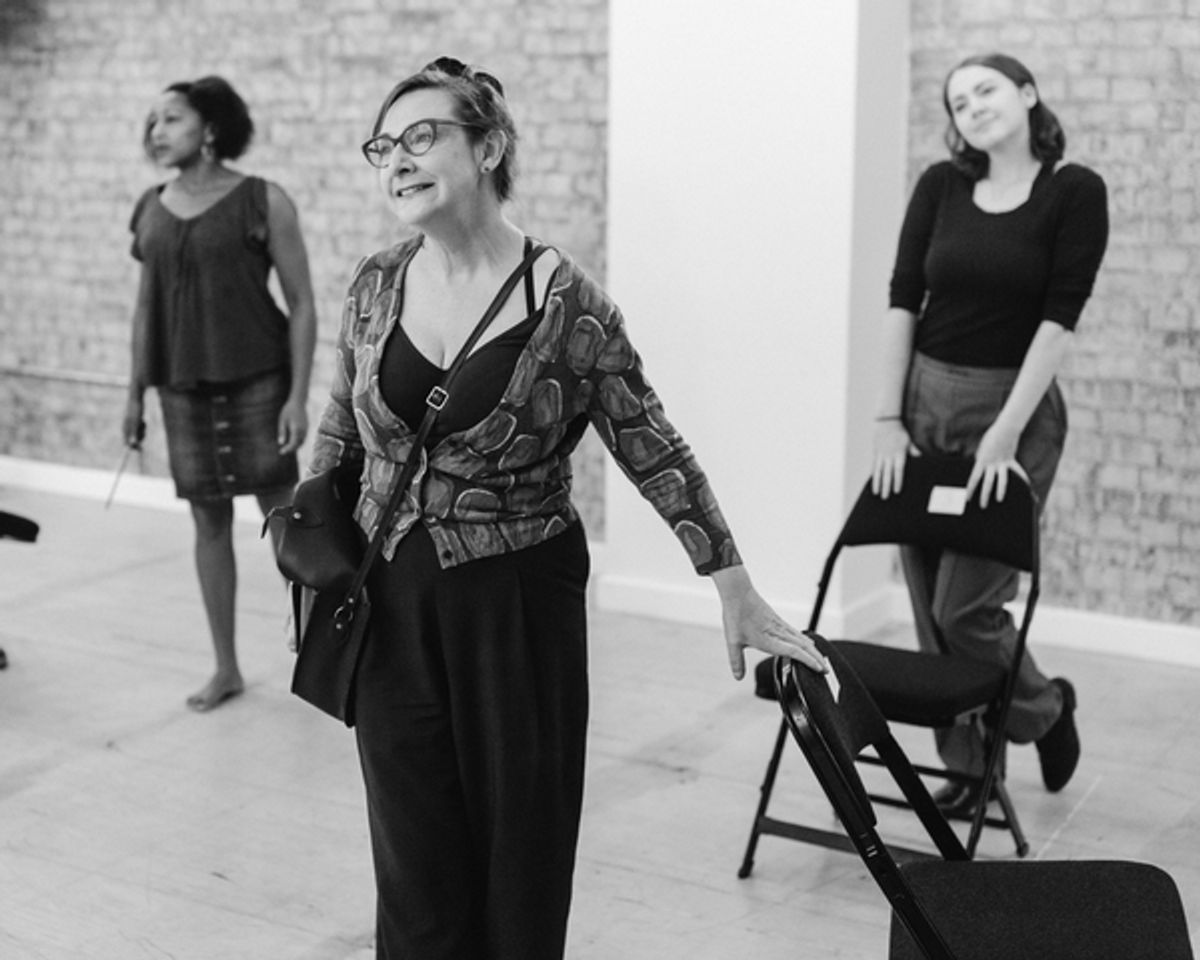 Clare Perkins, Pauline McLynn, Melanie Fullbrook at 