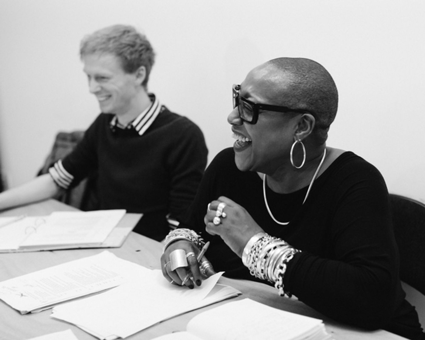 Photo Flash: In the Rehearsal Room for Park Theatre's DAISY PULLS IT OFF Photo Flash: In the Rehearsal Room for Park Theatre's DAISY PULLS IT OFF Image