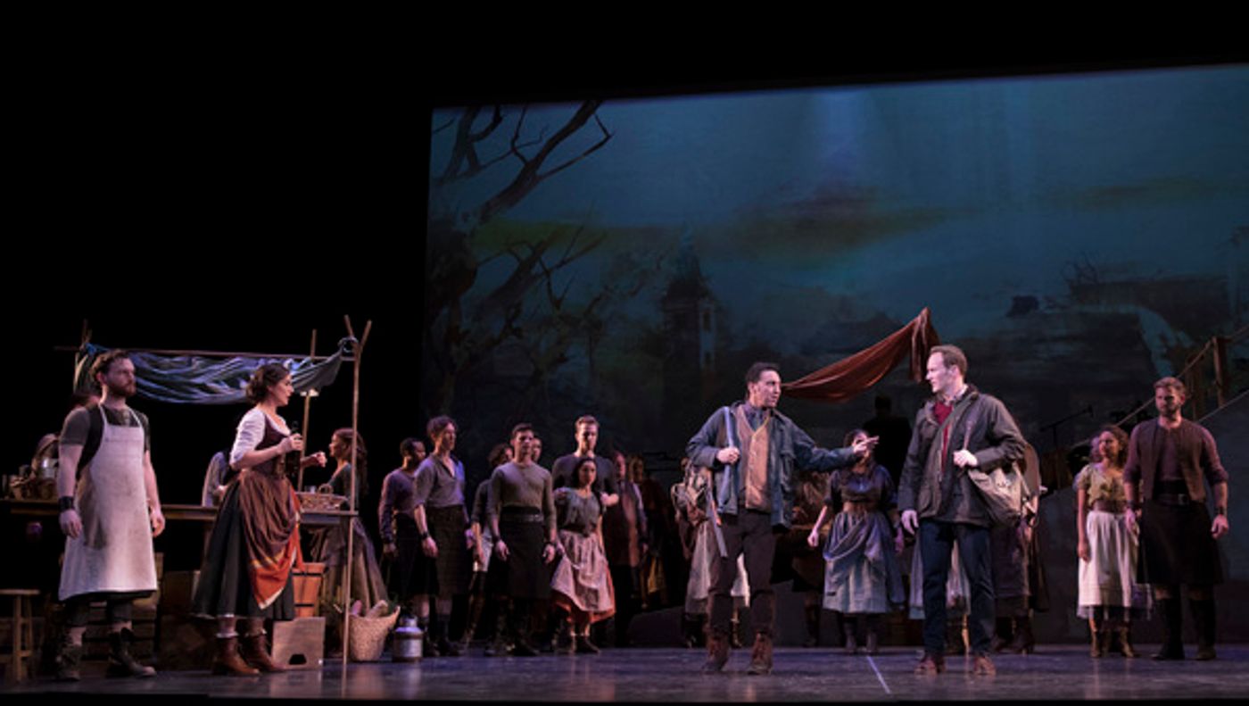 Photo Flash: First Look at City Center's BRIGADOON Starring Kelli O'Hara, Patrick Wilson, and Stephanie J. Block Photo Flash: First Look at City Center's BRIGADOON Starring Kelli O'Hara, Patrick Wilson, and Stephanie J. Block Image