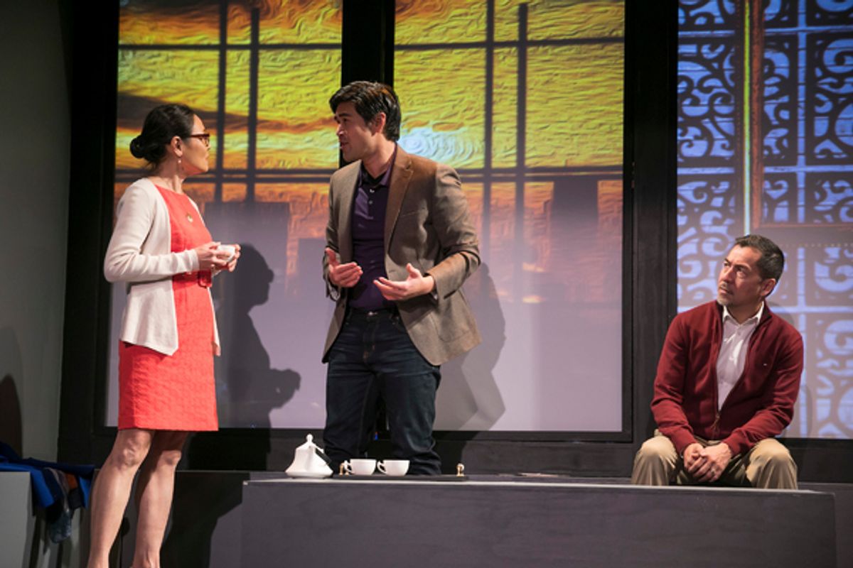 Lydia Gaston, Pun Banhu and Alan Ariano at 