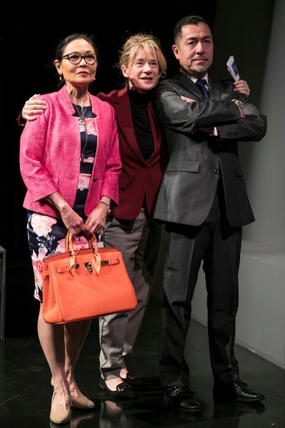 Lydia Gaston Helen Coxe and Alan Ariano Photo