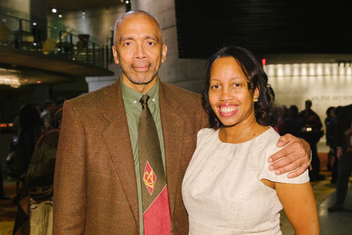 Director Timothy Douglas and Playwright Christina Ham at 