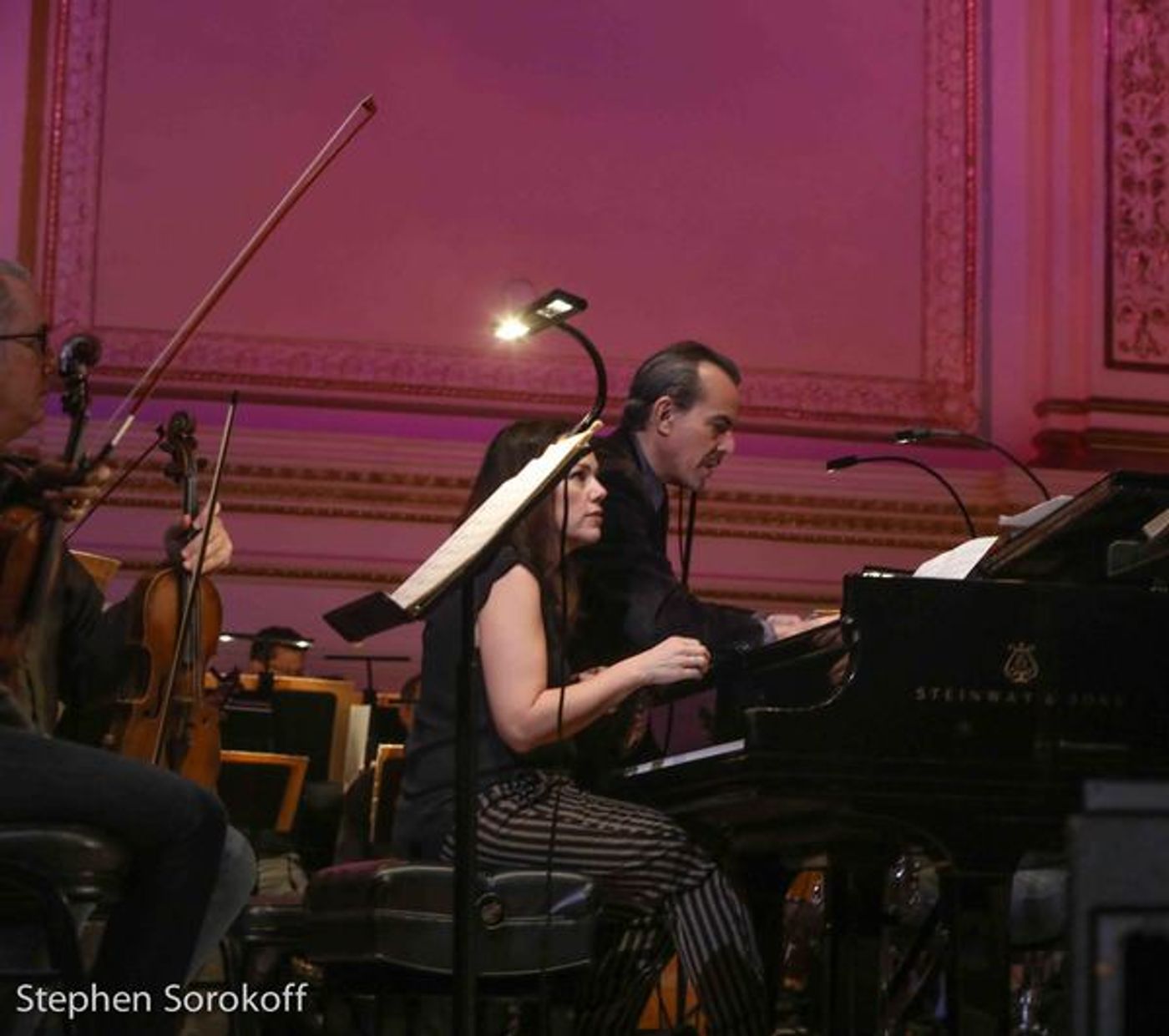 Photo Coverage: Adam Kantor & Betsy Wolfe Rehearse with Steven Reineke For Tonight's NY Pops Concert  Image