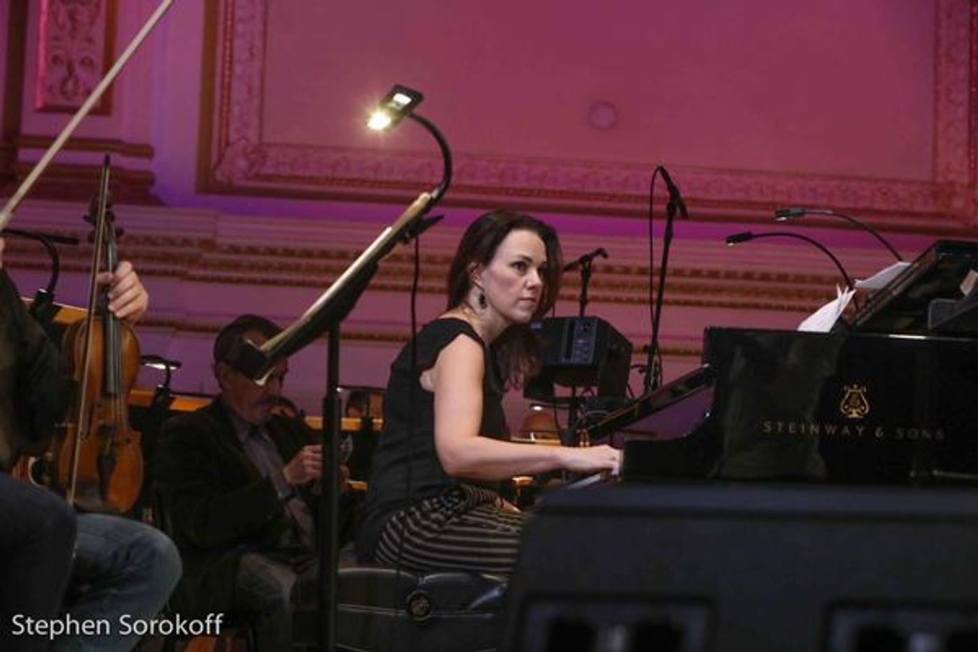 Photo Coverage: Adam Kantor & Betsy Wolfe Rehearse with Steven Reineke For Tonight's NY Pops Concert  Image