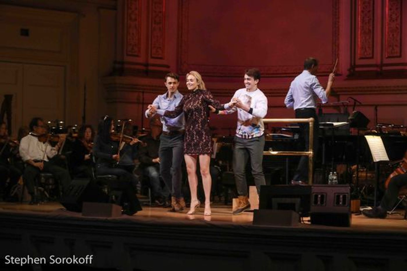 Photo Coverage: Adam Kantor & Betsy Wolfe Rehearse with Steven Reineke For Tonight's NY Pops Concert  Image
