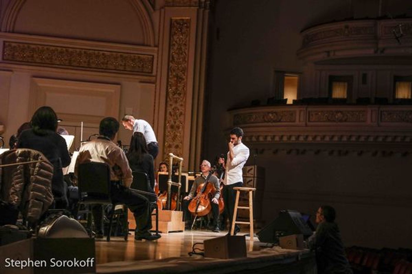 Photo Coverage: Adam Kantor & Betsy Wolfe Rehearse with Steven Reineke For Tonight's NY Pops Concert  Image