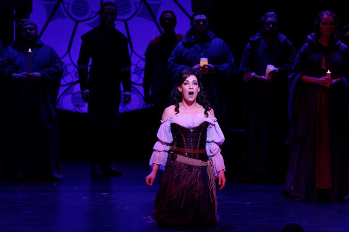 Catherine Carpenter Cox as Esmeralda at 