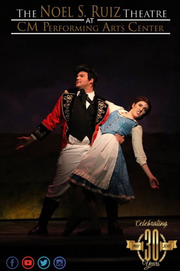 Gaston (Corey Martin), Belle (Katie Ferretti) Photo