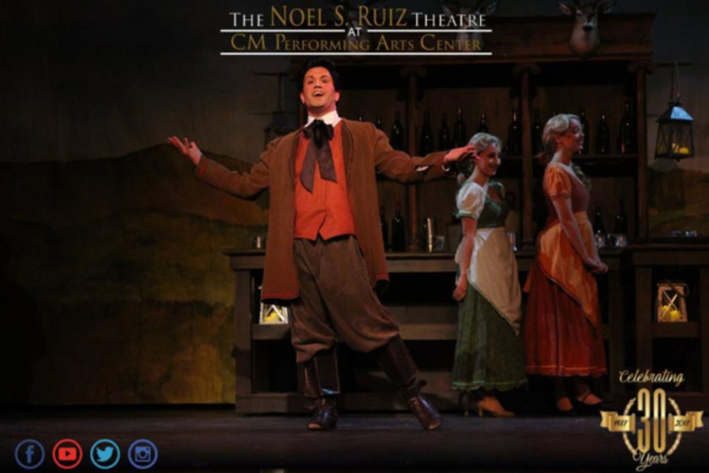 Photo Flash: Disney's BEAUTY AND THE BEAST Comes to Life at The Noel S. Ruiz Theatre  Image