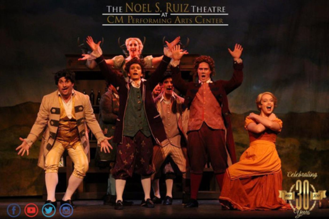 Photo Flash: Disney's BEAUTY AND THE BEAST Comes to Life at The Noel S. Ruiz Theatre  Image