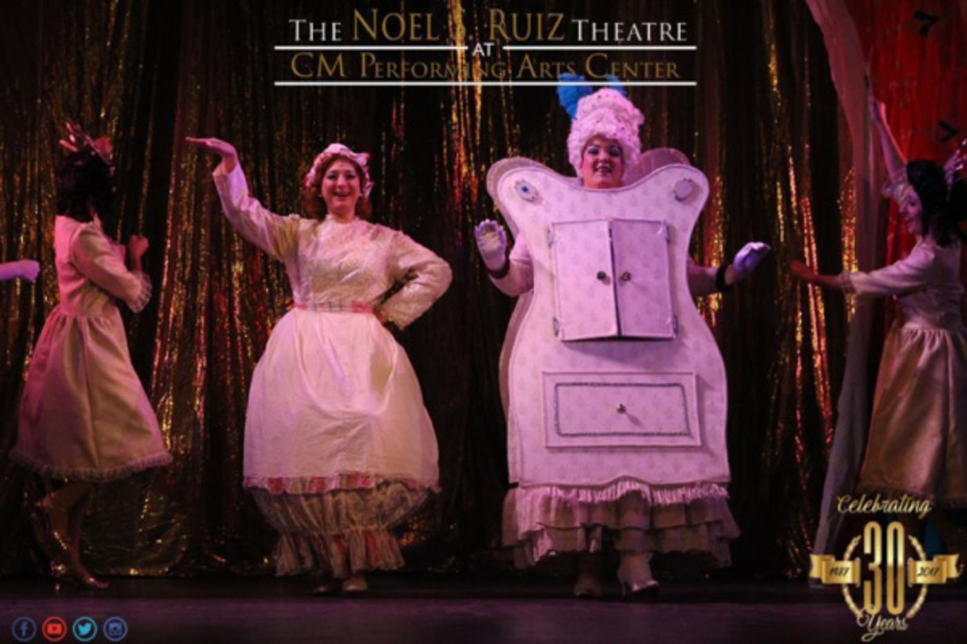 Photo Flash: Disney's BEAUTY AND THE BEAST Comes to Life at The Noel S. Ruiz Theatre  Image
