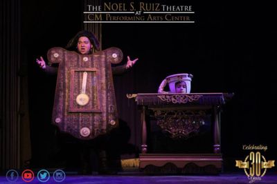 Cogsworth (Marc Slomowitz), Chip (Dante DiGiorgio) Photo