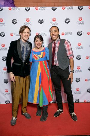Reeve Carney, Rachel Chavkin and Hal Wesley Rogers @ BroadwayWorld Reeve Carney, Rachel Chavkin and Hal Wesley Rogers Photo