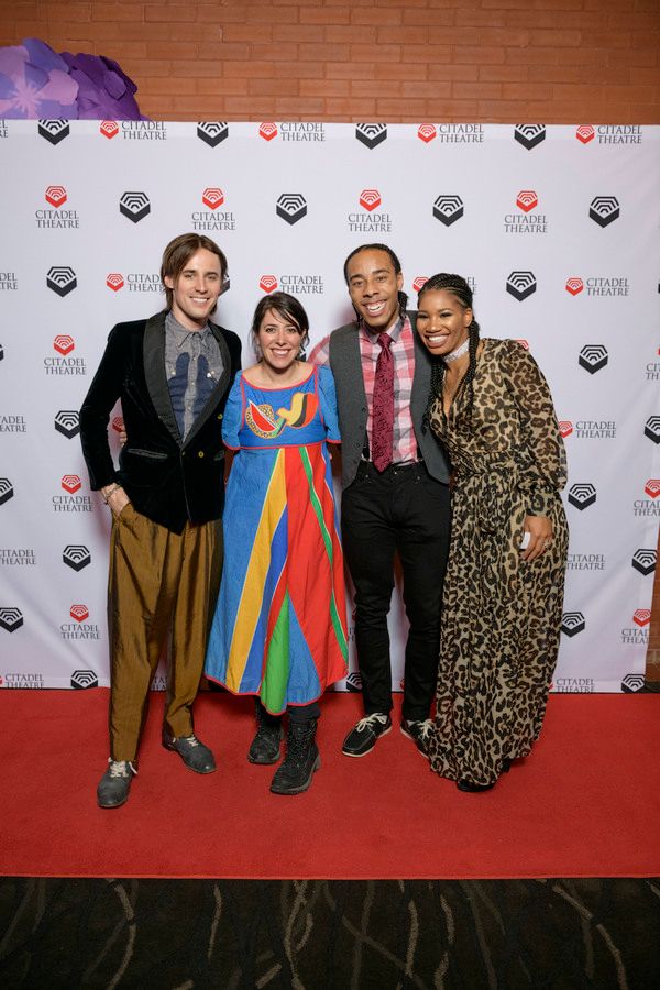Reeve Carney, Rachel Chavkin, Hal Wesley Rogers and Tara Jackson Photo