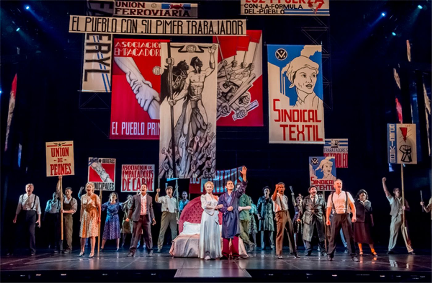 Photo Coverage: Let's Hear it For the Rainbow Tour! International Tour of Hal Prince's EVITA Ready for Cape Town!  Image