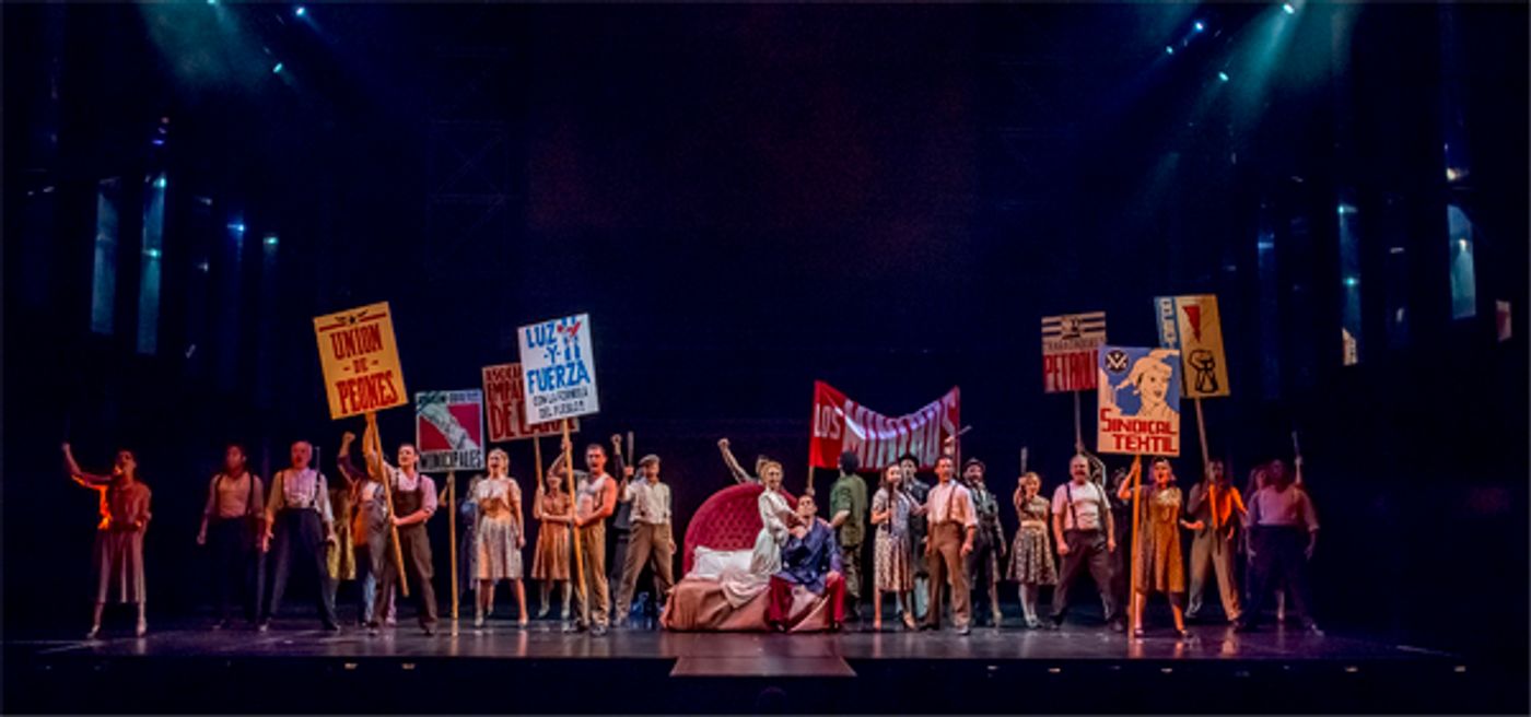 Photo Coverage: Let's Hear it For the Rainbow Tour! International Tour of Hal Prince's EVITA Ready for Cape Town!  Image