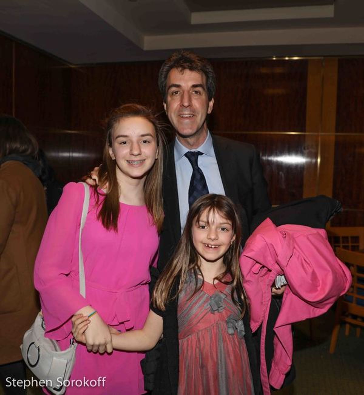 Jason Robert Brown & family at 