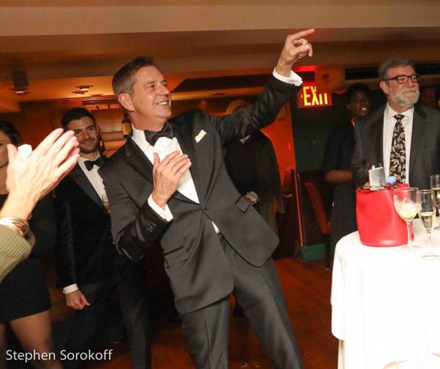 Photo Coverage: Betsy Wolfe, Adam Kantor, & Maestro Steven Reineke Celebrate at the WOMEN OF NOTES Concert Cast Party  Image