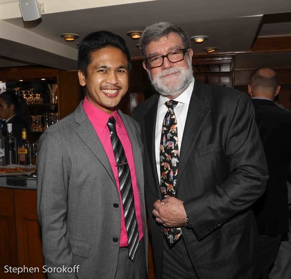 Nicholai Joaquin, Director of Artistic Operations, The New York Pops & Jeffrey P. Eng Photo