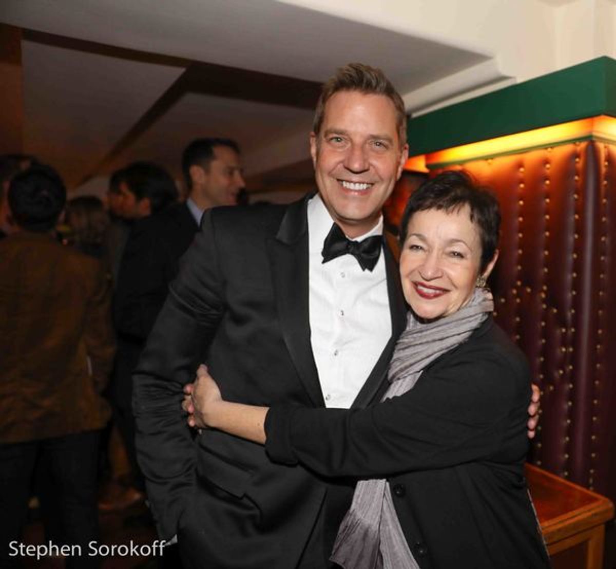 Steven Reineke, music director/conductor The New York Pops & Lynn Ahrens at 