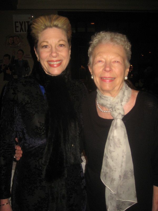 Marin Mazzie & mother Donna Photo